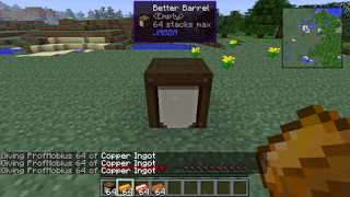  Just another better barrel attempt  Minecraft 1.7.10