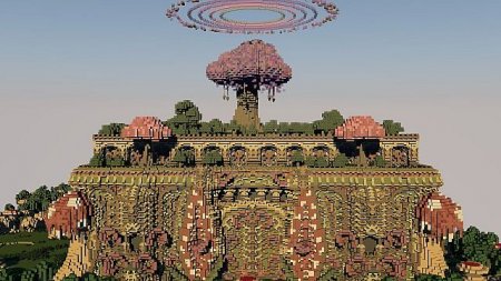  Mushellia - Temple of tropical forest  minecraft