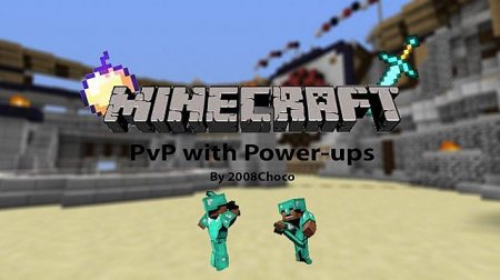  PvP with Power-ups!  minecraft