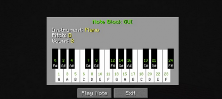  Note Block Display  Minecraft 1.7.10