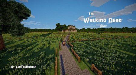  The Walking Dead Farm  minecraft