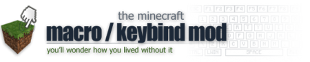  MacroKeybind Mod  Minecraft 1.8