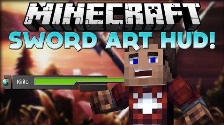  Sword Art Online HUD  Minecraft 1.7.10