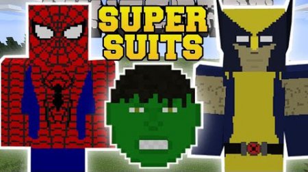  SuperHuman (Super Suits)  Minecraft 1.7.10