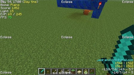  InGame Info XML  Minecraft 1.8