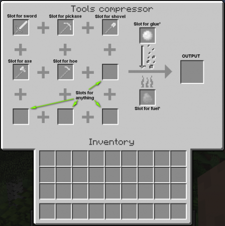  Tools Compressor  Minecraft 1.7.10