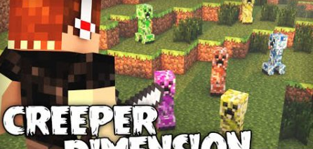  Creeper dimension  Minecraft 1.7.10