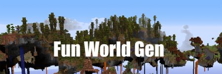  Fun World Generation  Minecraft 1.7.10