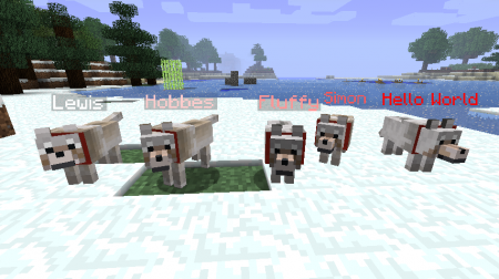  Sophisticated Wolves  Minecraft 1.8