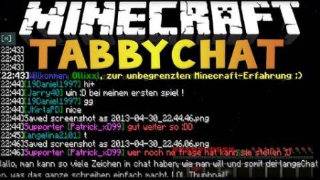  TabbyChat  Minecraft 1.7.10