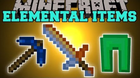  Elemental items  Minecraft 1.7.10