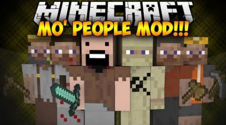  Mo' people  Minecraft 1.7.10