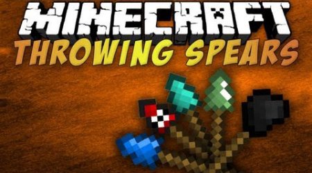  Throwing spears  Minecraft 1.7.10