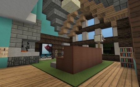  Modern Log Cabin  Minecraft