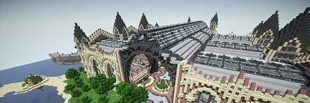  Railway Station  Minecraft