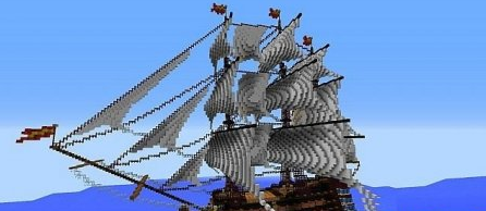  Spanish 116 gun man-o-war  Minecraft