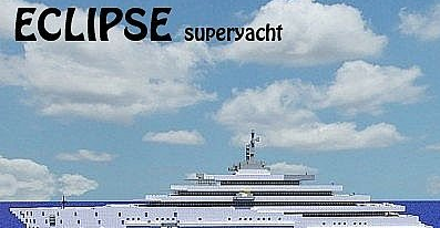  Eclipse SuperYacht (Full Interior) 1:1 Scale  Minecraft