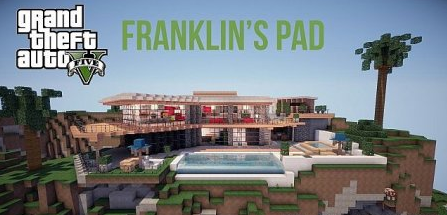  GTA V  Franklins Pad Map  Minecraft