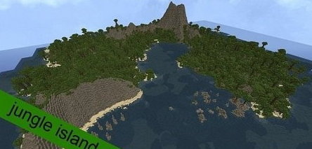  jungle island biome  Minecraft