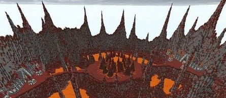   Flare (Fantasy Volcano Map)  Minecraft