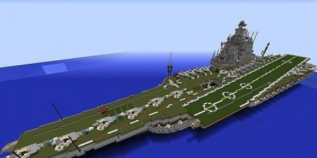  Project 1153 Orel aircraft carrier  Minecraft