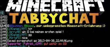  TabbyChat 2  Minecraft 1.8