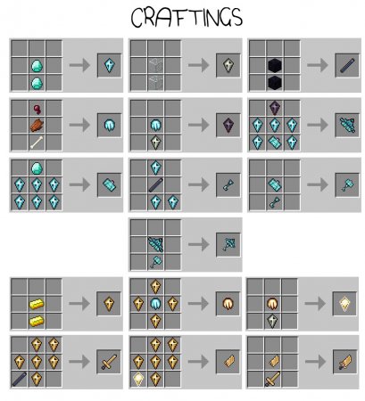  Gods Weapons  Minecraft 1.7.10