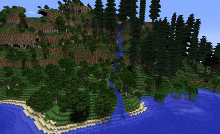  Alternate Terrain Generation  Minecraft 1.7.10