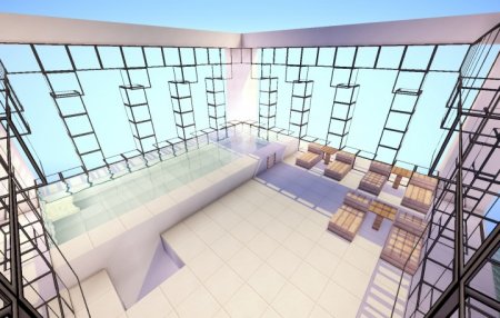  Waterfront Luxury Apartment  Minecraft