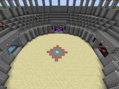  Party Game: The Horse Arena  Minecraft