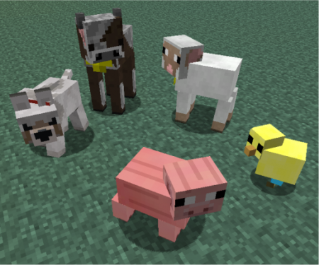  Baby Animals Model Swapper, Squickens  Minecraft 1.8