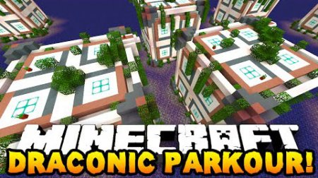  Dragonic Parkour Challenge  Minecraft