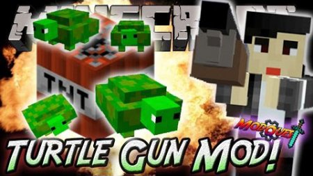  Turtle Gun  Minecraft 1.8