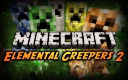  Elemental Creepers 2  Minecraft 1.8