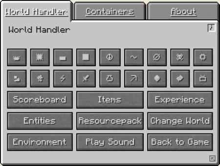  World Handler  Minecraft 1.8