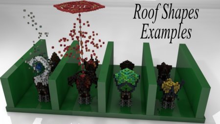  Roof Shapes Examples  Minecraft