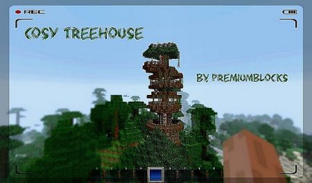  Cosy Treehouse  Minecraft