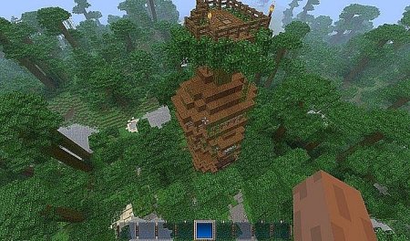  Cosy Treehouse  Minecraft