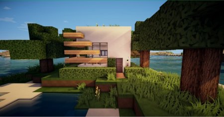  Small Modern House  Minecraft