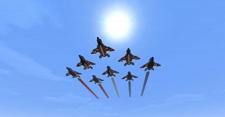  Patrouille de France  Minecraft