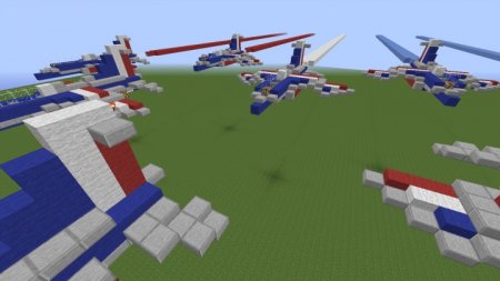  Patrouille de France  Minecraft