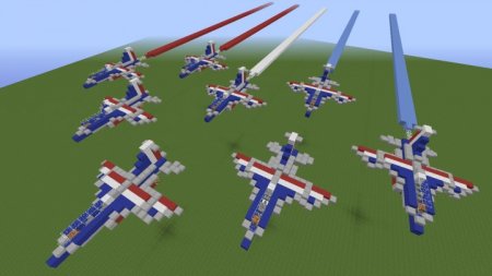  Patrouille de France  Minecraft