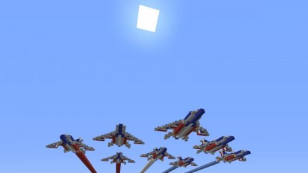  Patrouille de France  Minecraft