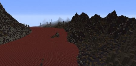  Volcano Dead Lands With Dead Trees  Minecraft