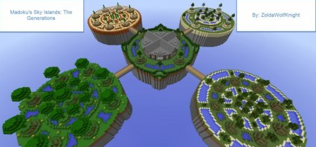  Madoku's Sky Islands  Minecraft