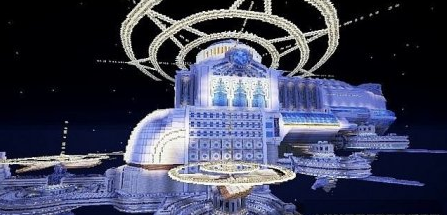  Lumina White Lotus - Fantasy Airship  Minecraft