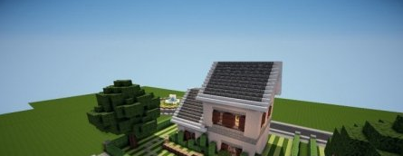  Suburban house  Minecraft