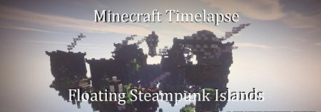  Floating Steampunk Village  Minecraft