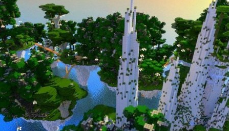 Скачать Hub Server Spawn | Promethean Team Build для Minecraft Скачать Hub Server Spawn | Promethean Team Build для Minecraft