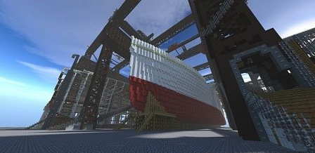 Harland & Wolff Arrol Gantry (Shipyard)  Minecraft